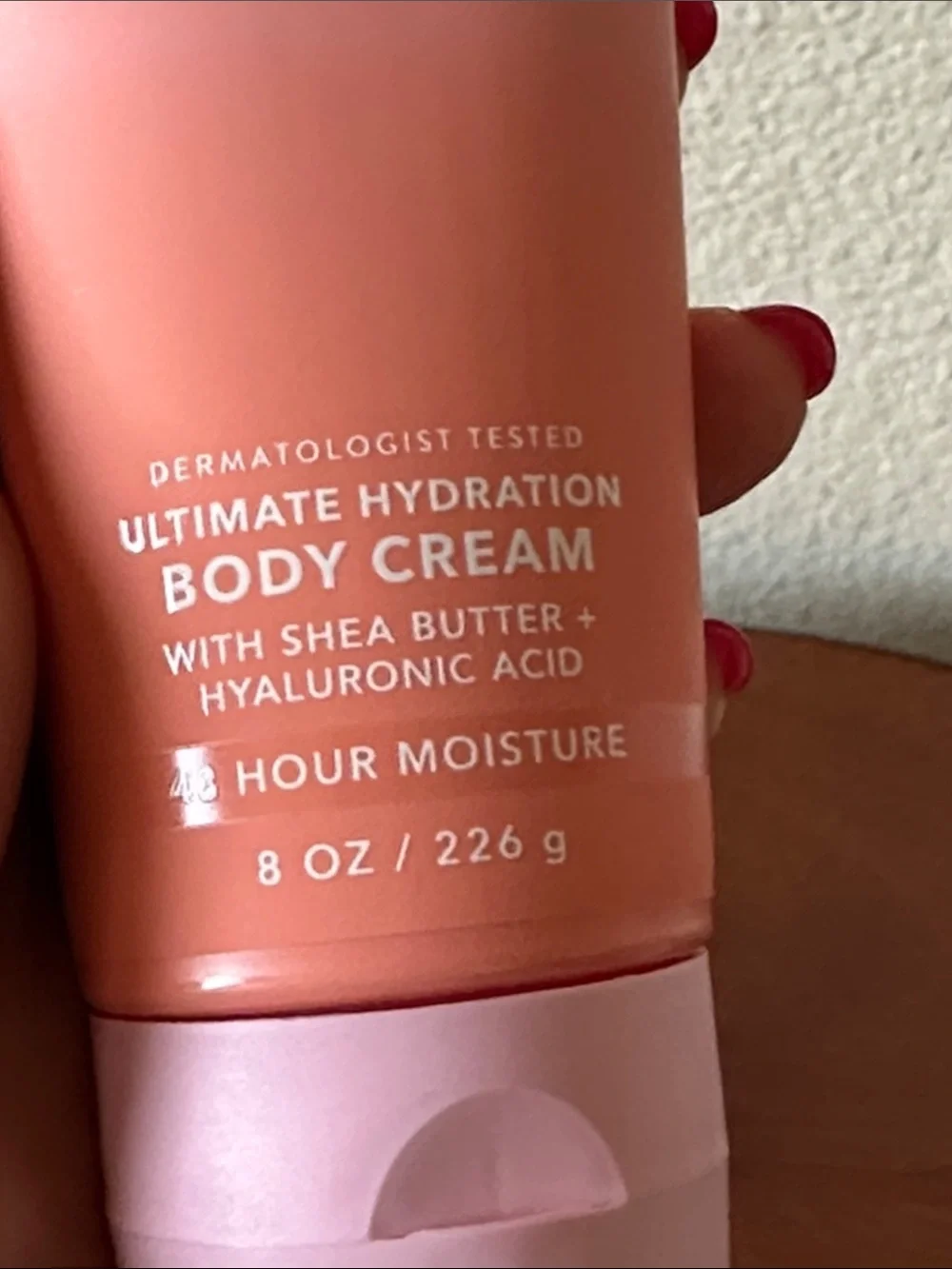 Bath & Body Works Fresh Musk Body Cream - Pink to Coral